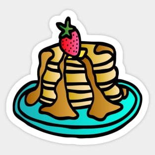 Pancakes Made With Love Sticker